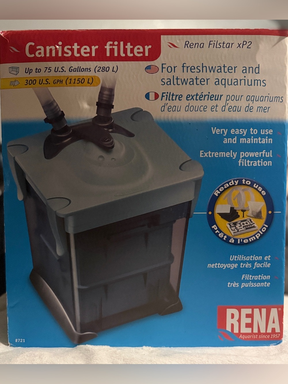 Canister Filter for Aquariums